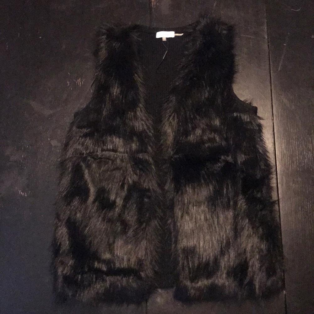 Calvin Klein Faux Fur Vest